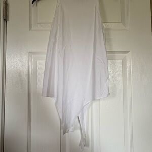 SHEIN High Neck White Bodysuit